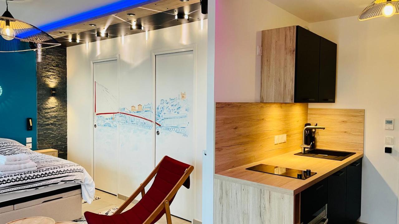 Studio BEL MOD Mont d'Or - Belvédère Moderne Lyon Eksteriør billede