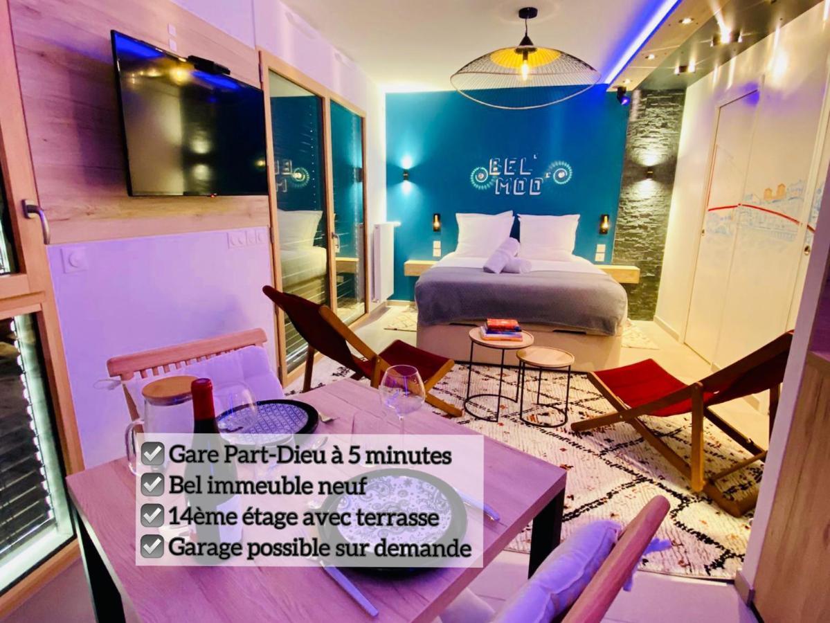 Studio BEL MOD Mont d'Or - Belvédère Moderne Lyon Eksteriør billede