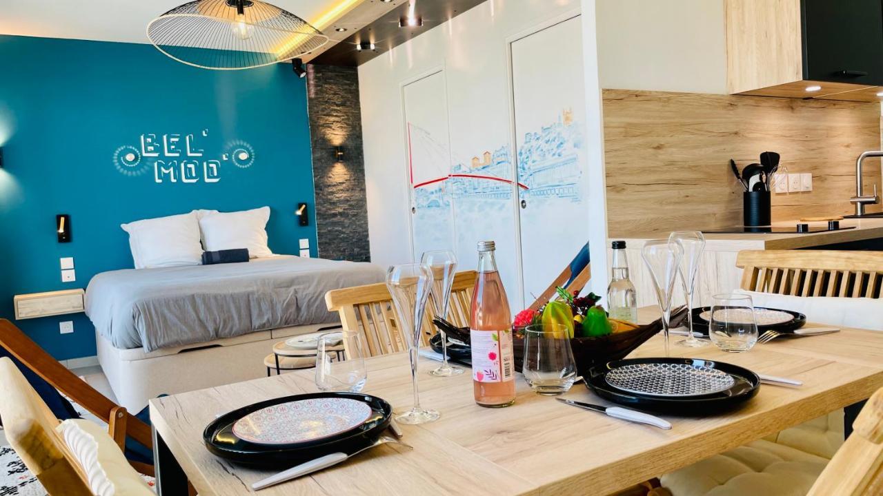 Studio BEL MOD Mont d'Or - Belvédère Moderne Lyon Eksteriør billede